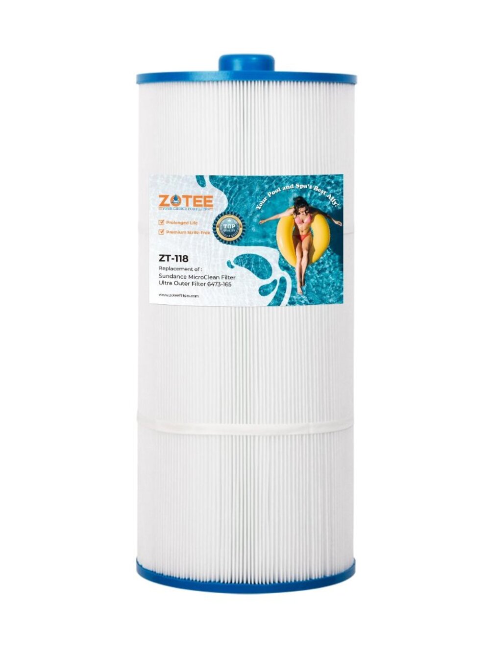 ZOTEE Spa Filter Replacement for Sundance Microclean Ultra Outer Filter 6473-165